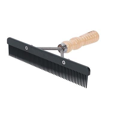 Comb Wood Handle Plastic Blade