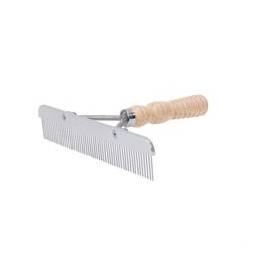 Comb Wood Handle -Stainless Blade